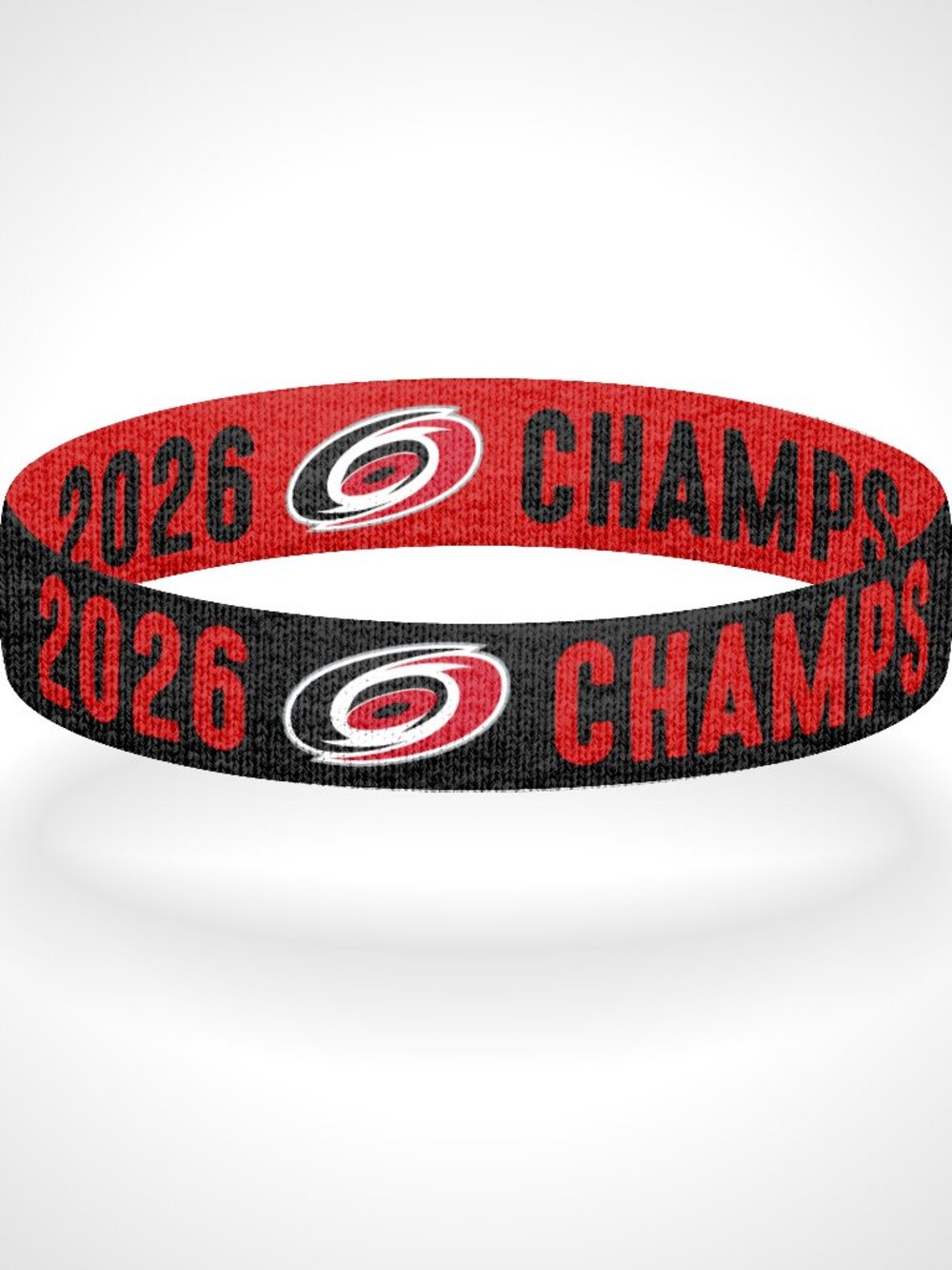 2026 Champs Carolina Hurricanes Bracelet Wristband